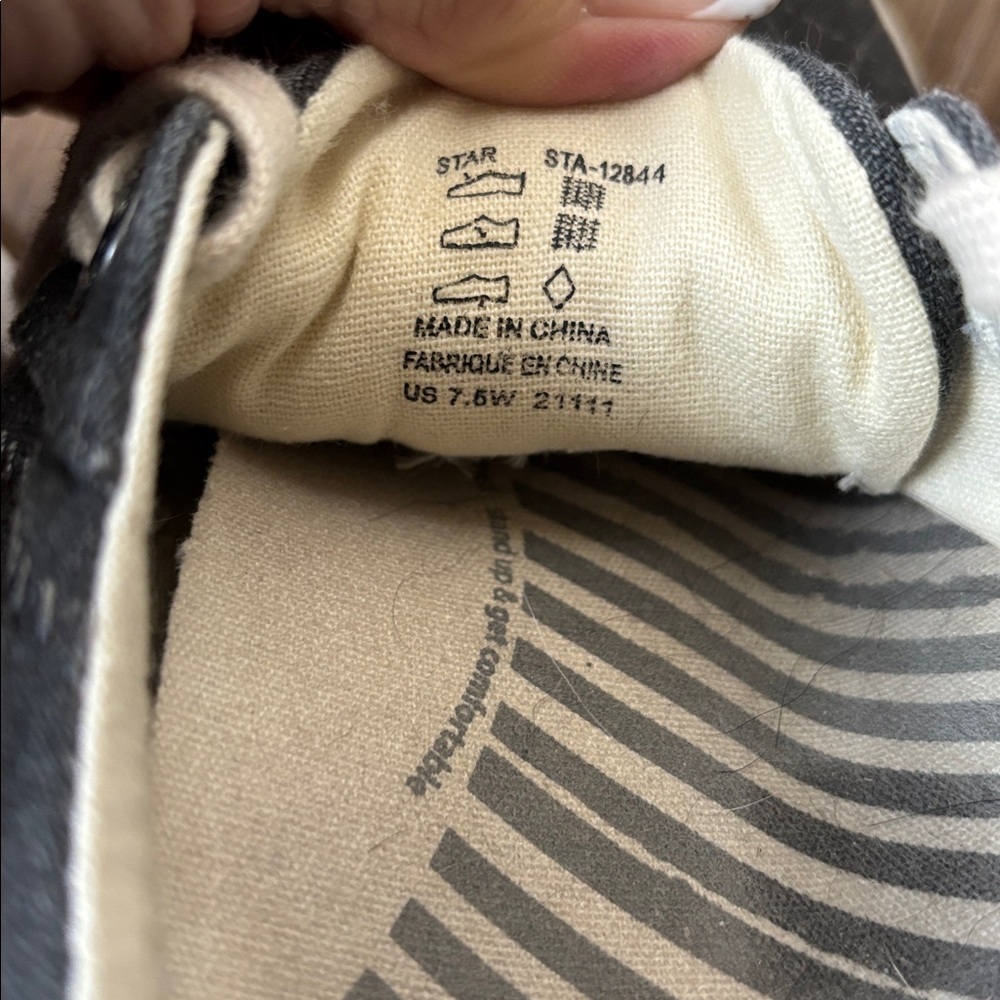 Casual Gray Lace-Up Sneakers(Taos) - Picture 5 of 5